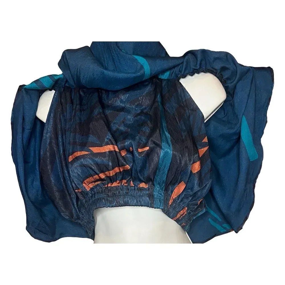 Diarrablu Wairu Top in Baol Teal NWT Size Large